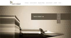 Desktop Screenshot of henri-robert.ch